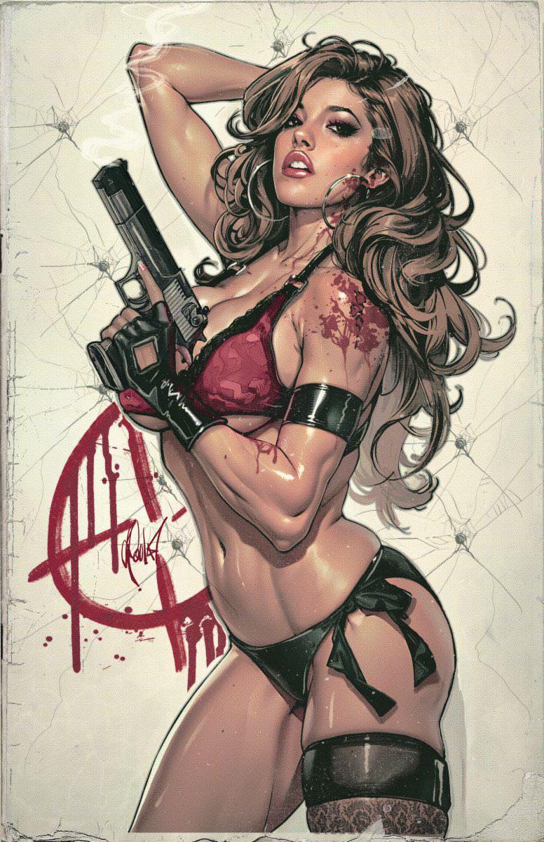 GUN HONEY: COLLISION COURSE #3 (CEDRIC POULAT EXCLUSIVE VIRGIN VARIANT B)(2024) COMIC BOOK Fandom Comic Shop