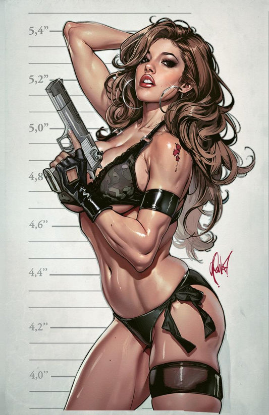 GUN HONEY: COLLISION COURSE #3 (CEDRIC POULAT EXCLUSIVE VIRGIN VARIANT A)(2024) COMIC BOOK Fandom Comic Shop