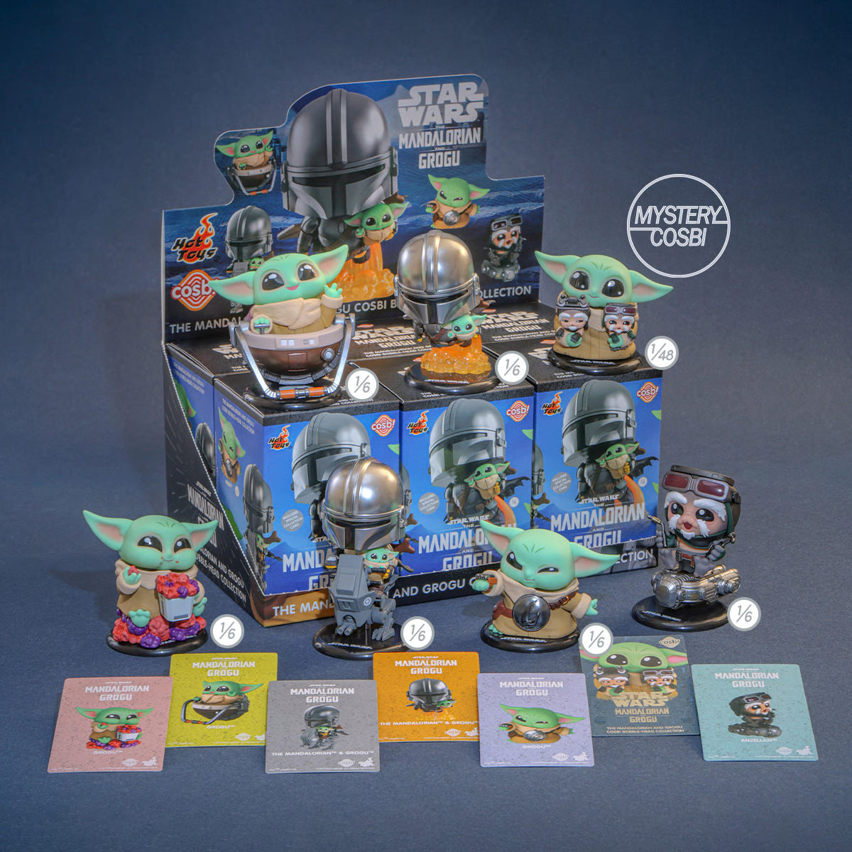 The Mandalorian & Grogu Cosbi Collection Blind Box – Hot Toys Super Anime Store