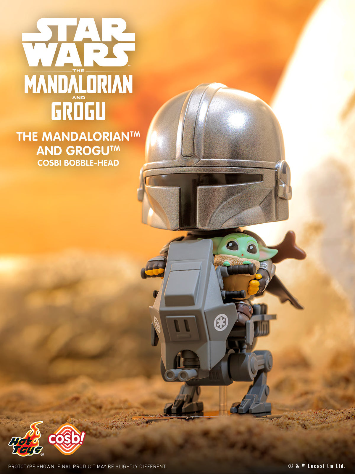 The Mandalorian & Grogu Cosbi Collection Blind Box – Hot Toys Super Anime Store