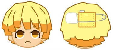 DEMON SLAYER VOLUME 1 ZENITSU PLUSH BADGE Anime Pop
