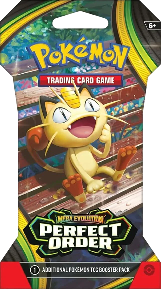 Mega Evolution: Perfect Order - Sleeved Booster Pack Trading Card World