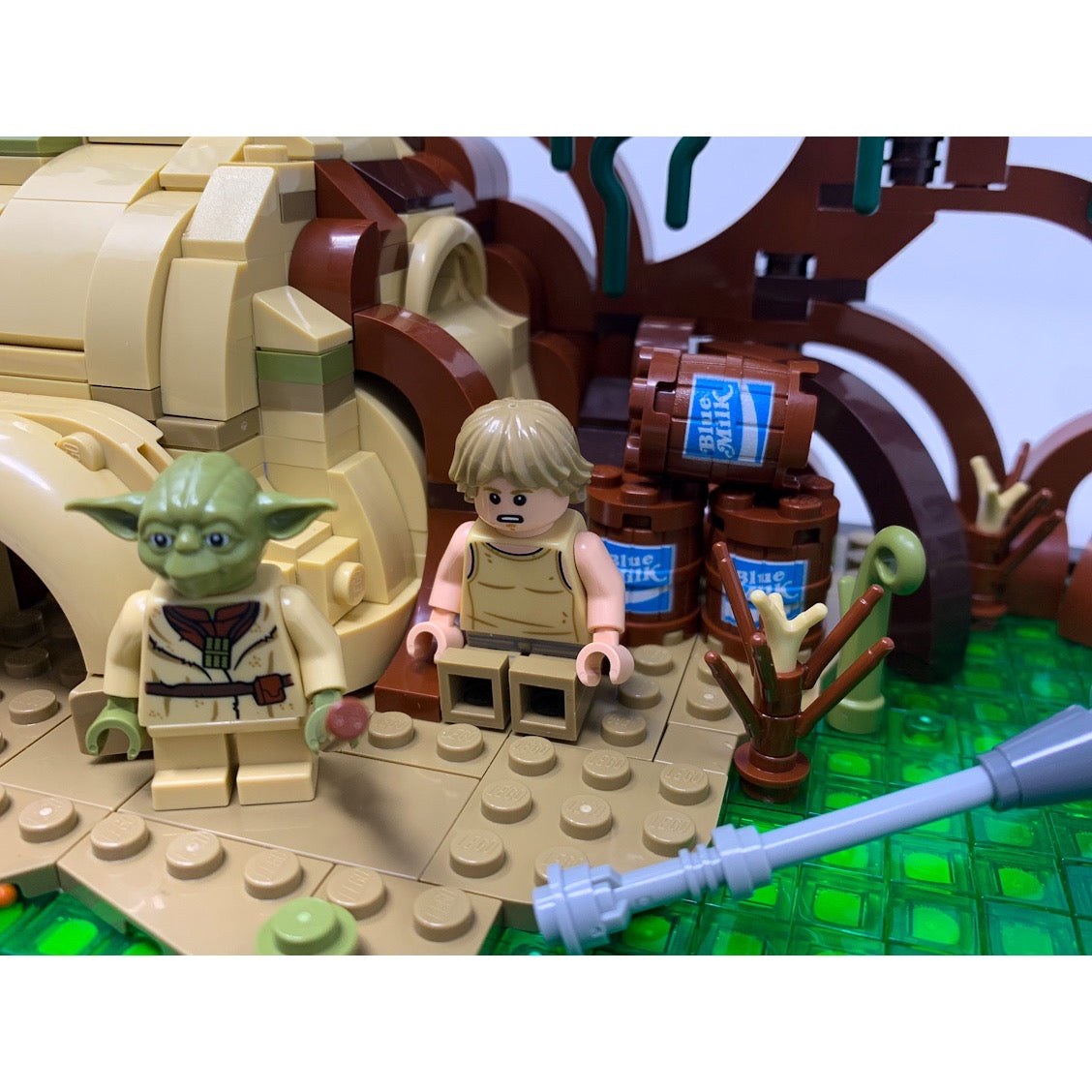 Blue Milk Barrel / Keg made from LEGO parts - B3 Customs B3 Customs