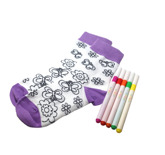 Color your own Socks Kit