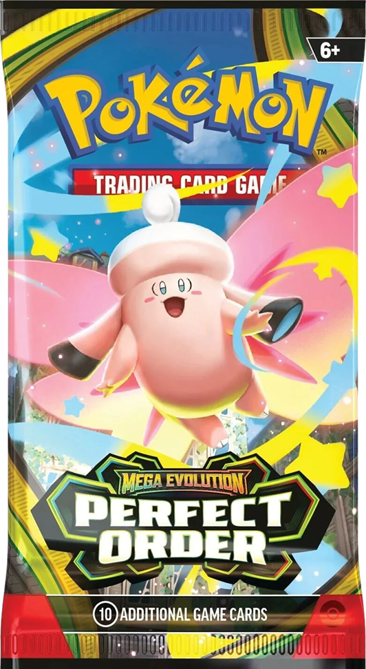 Mega Evolution: Perfect Order - Booster Pack Trading Card World