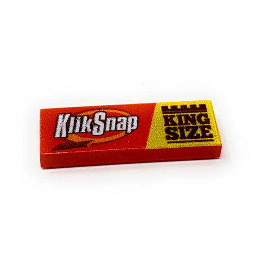 Klik Snap Candy (King Size) - B3 Customs® Printed 1x3 Tile B3 Customs