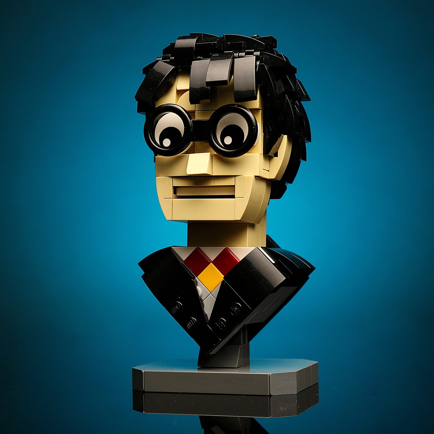 Harry Potter Bust MOC made using LEGO parts B3 Customs