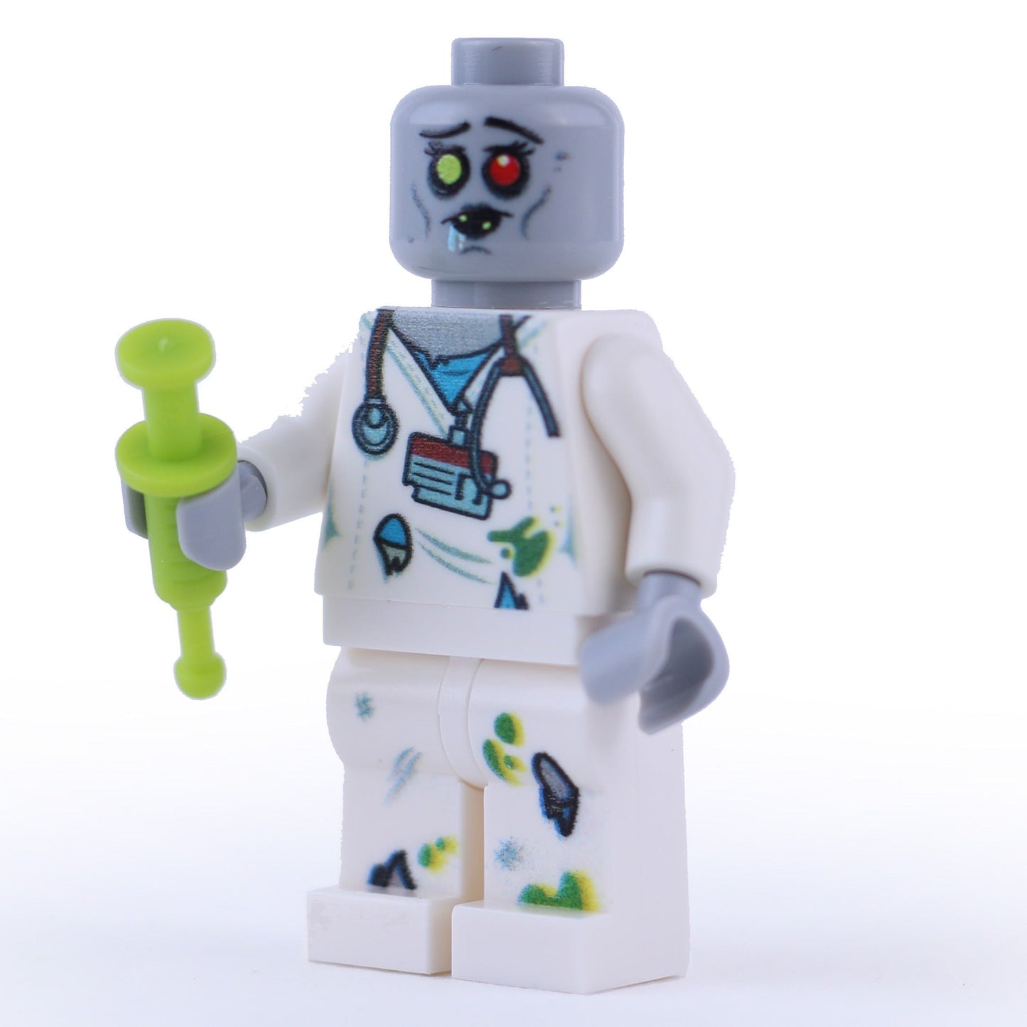 Zombie Nurse - Custom Minifig made using LEGO parts B3 Customs