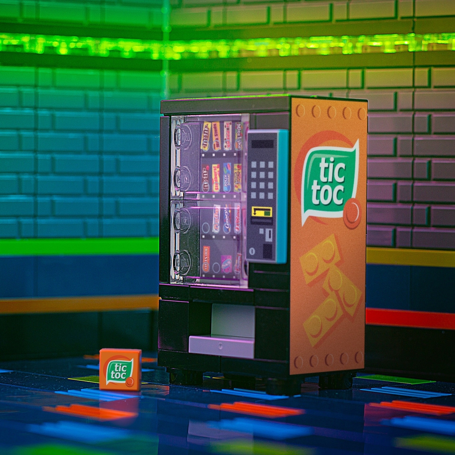 Tic Toc - B3 Customs Candy Vending Machine B3 Customs