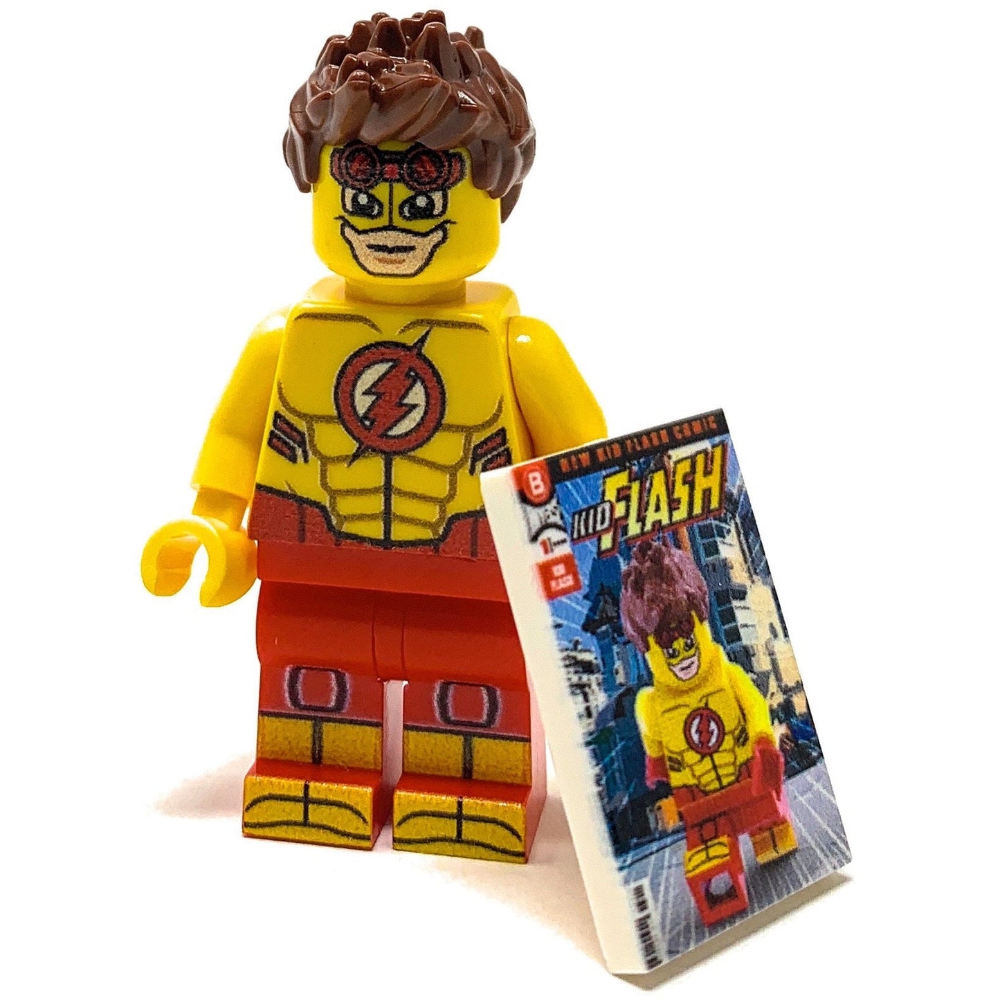 Kid Flash - Custom DC Comics Minifig B3 Customs