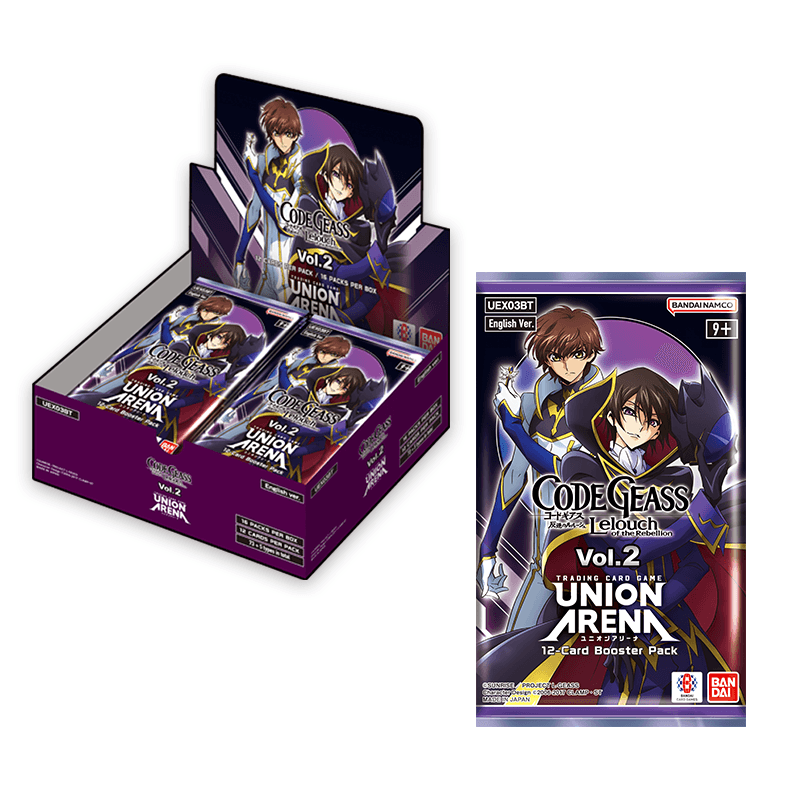 CODE GEASS Lelouch of the Rebellion Vol.2 [UEX03BT] Union Arena Booster Pack (1 Booster Pack) Super Anime Store