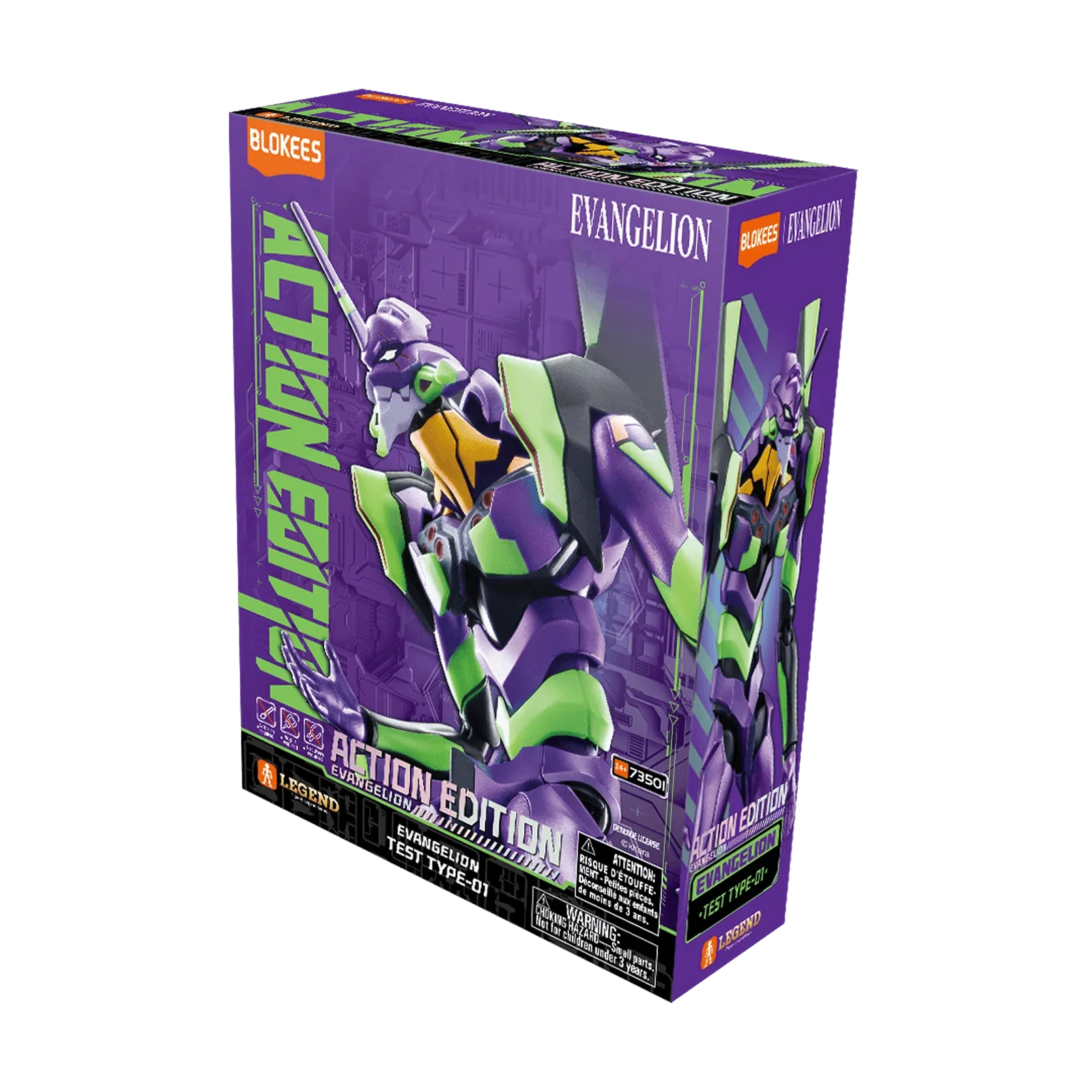 Blokees Evangelion Test Type-01 Action Edition Figure Super Anime Store