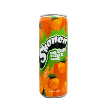Shonen Orange Creme Soda 12 Pack - Japanese Anime Soda 12oz Cans | Orange Cream Flavor Super Anime Store