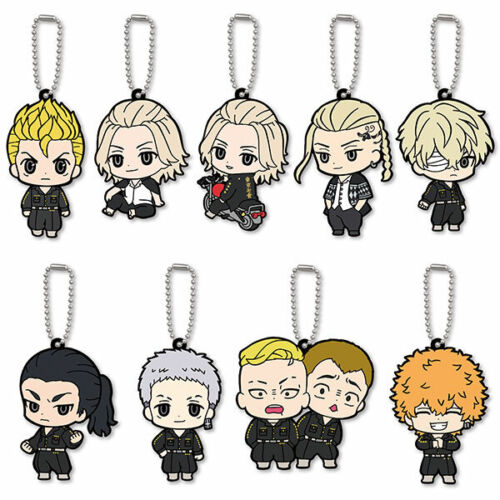 Tokyo Revengers Rubber Mascot Capsule Toy Gashapon (1 Capsule) Super Anime Store