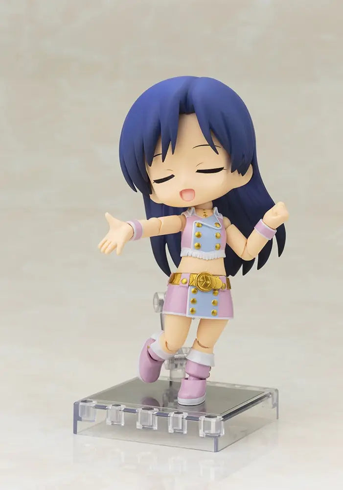 Kotobukiya Cu-poche The Idolmaster Chihaya Kisaragi Posable Figure Super Anime Store