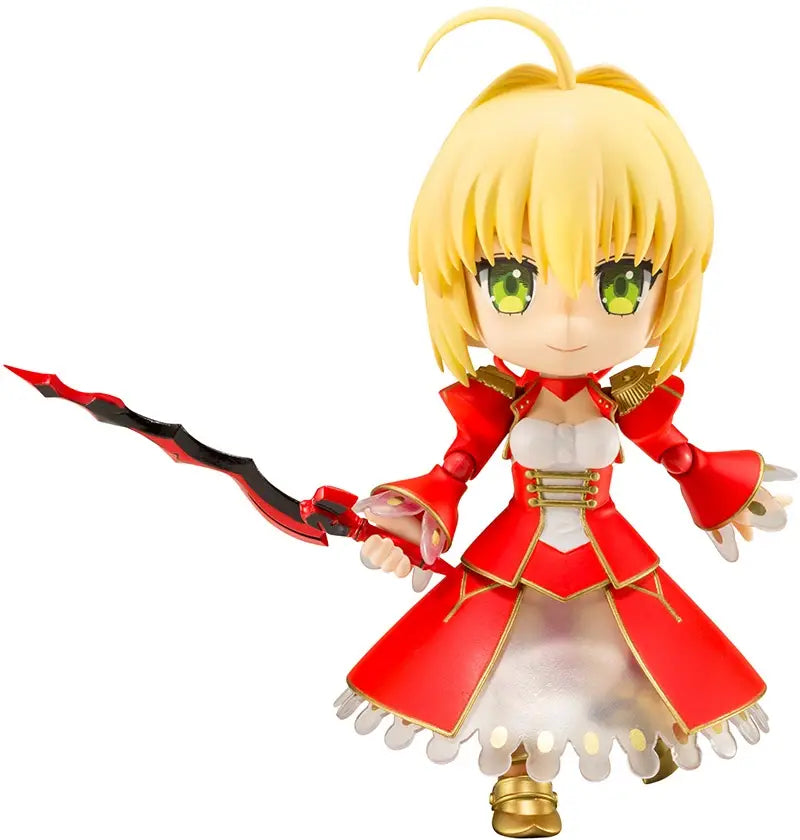Kotobukiya Cu-poche Fate/Extra Last Encore Saber Nero Claudius Posable Figure Super Anime Store