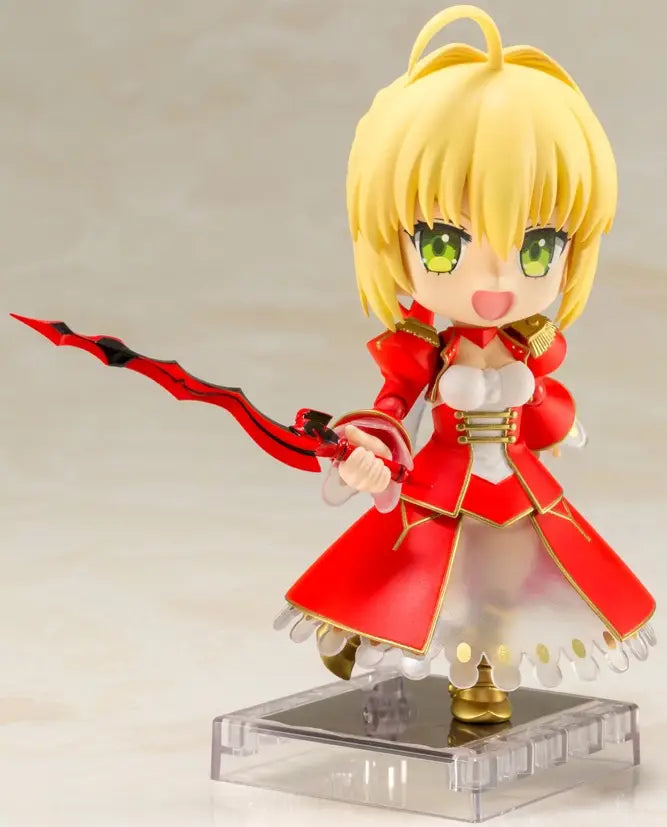 Kotobukiya Cu-poche Fate/Extra Last Encore Saber Nero Claudius Posable Figure Super Anime Store
