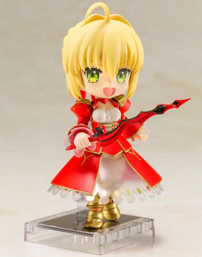 Kotobukiya Cu-poche Fate/Extra Last Encore Saber Nero Claudius Posable Figure Super Anime Store