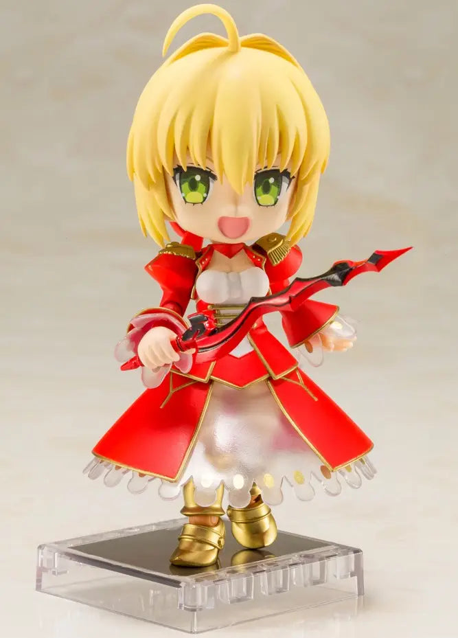 Kotobukiya Cu-poche Fate/Extra Last Encore Saber Nero Claudius Posable Figure Super Anime Store