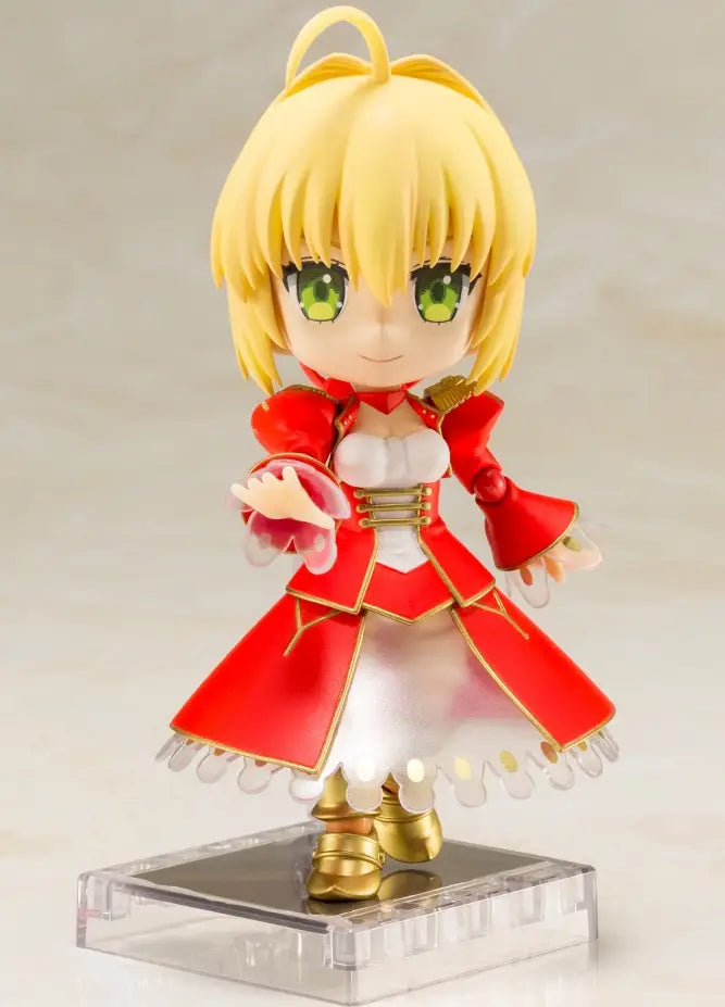 Kotobukiya Cu-poche Fate/Extra Last Encore Saber Nero Claudius Posable Figure Super Anime Store