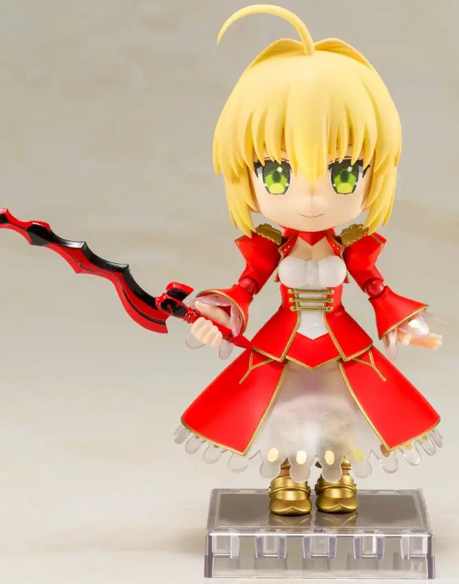 Kotobukiya Cu-poche Fate/Extra Last Encore Saber Nero Claudius Posable Figure Super Anime Store