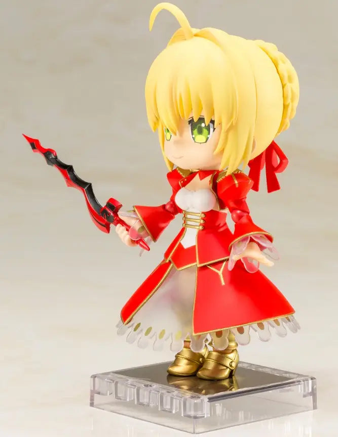 Kotobukiya Cu-poche Fate/Extra Last Encore Saber Nero Claudius Posable Figure Super Anime Store