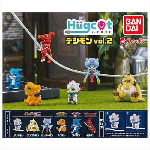 Digimon Adventure Hugcot Vol. 2 Capsule Toy Gashapon (1 Capsule) Super Anime Store