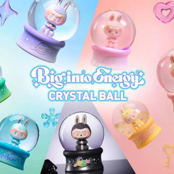 [In Stock] POPMART Labubu Big into Energy Series Crystal Ball Series Figures (SEALED) Ralphie's Funhouse