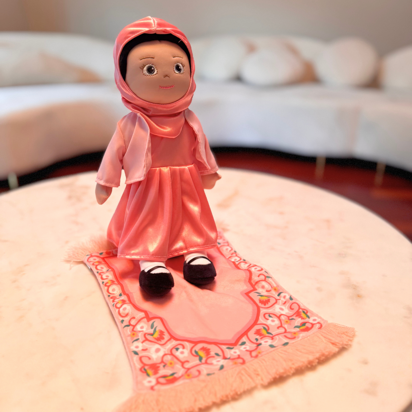 The Lala Doll + 4 Outfits + Prayer Rug | My First Hijabi, Muslim Doll Lala + Mo