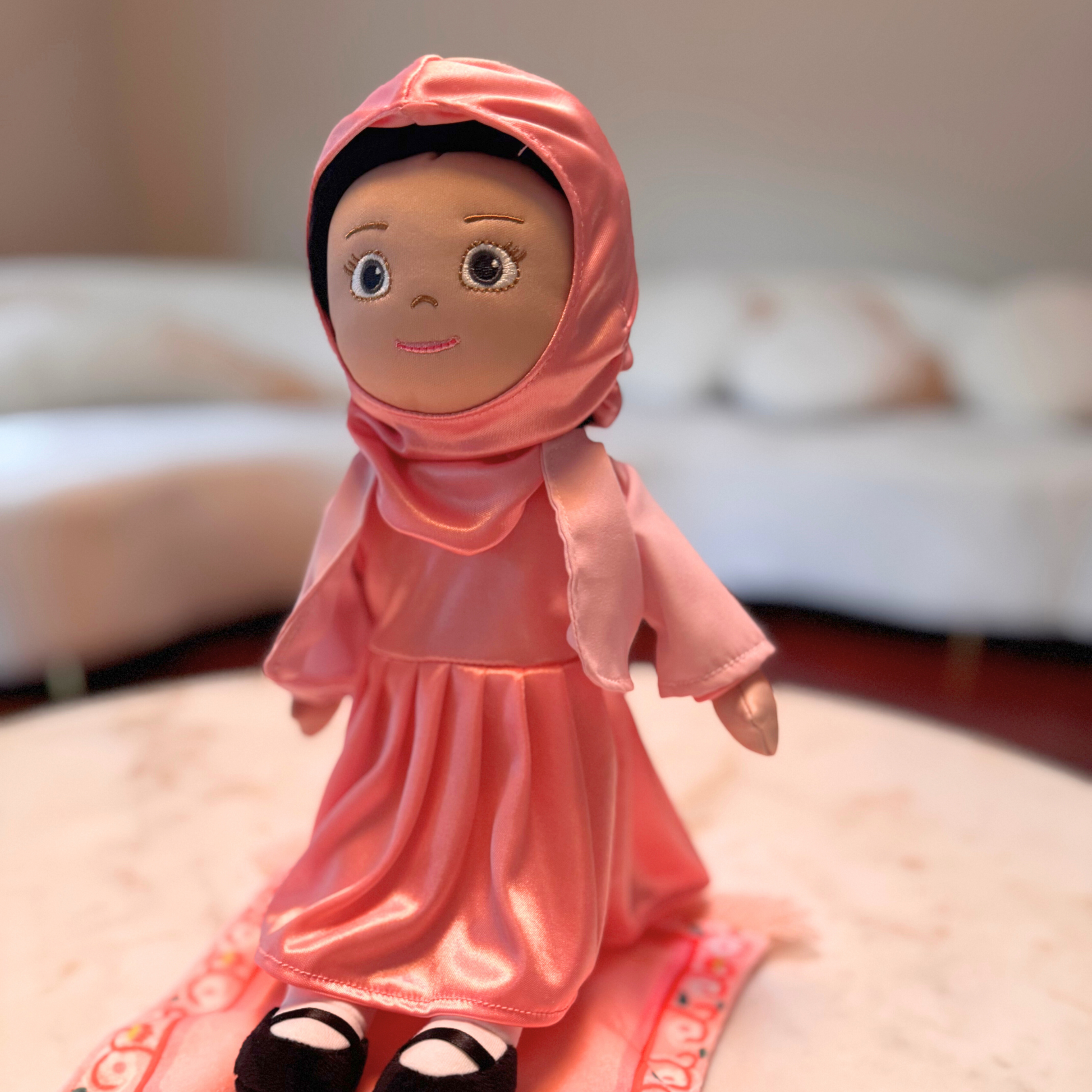 The Lala Doll + 4 Outfits + Prayer Rug | My First Hijabi, Muslim Doll Lala + Mo