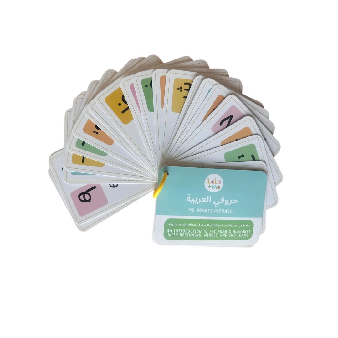 Arabic Alphabet Flashcards | Learn Arabic Letters | Educational Toys