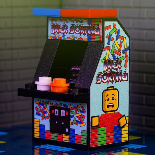 Brick Sorting - Custom Arcade Machine made with LEGO parts B3 Customs