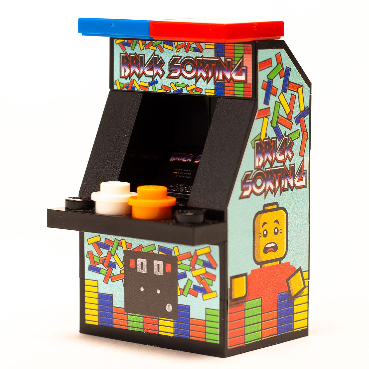 Brick Sorting - Custom Arcade Machine made with LEGO parts B3 Customs