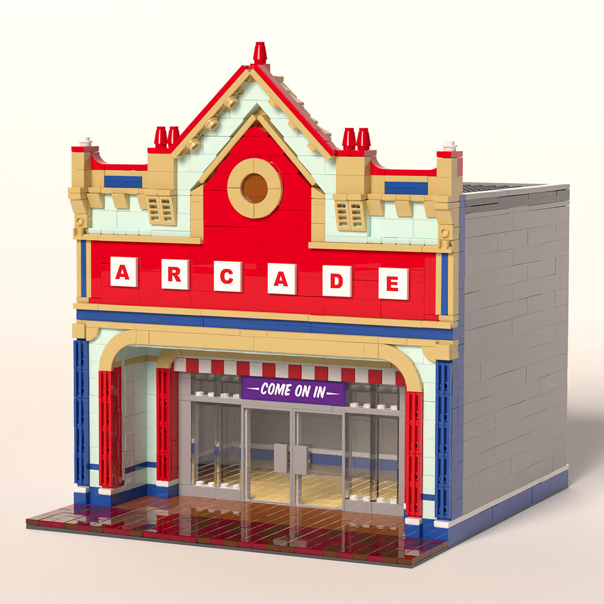 Arcade Modular Building - Custom MOC B3 Customs