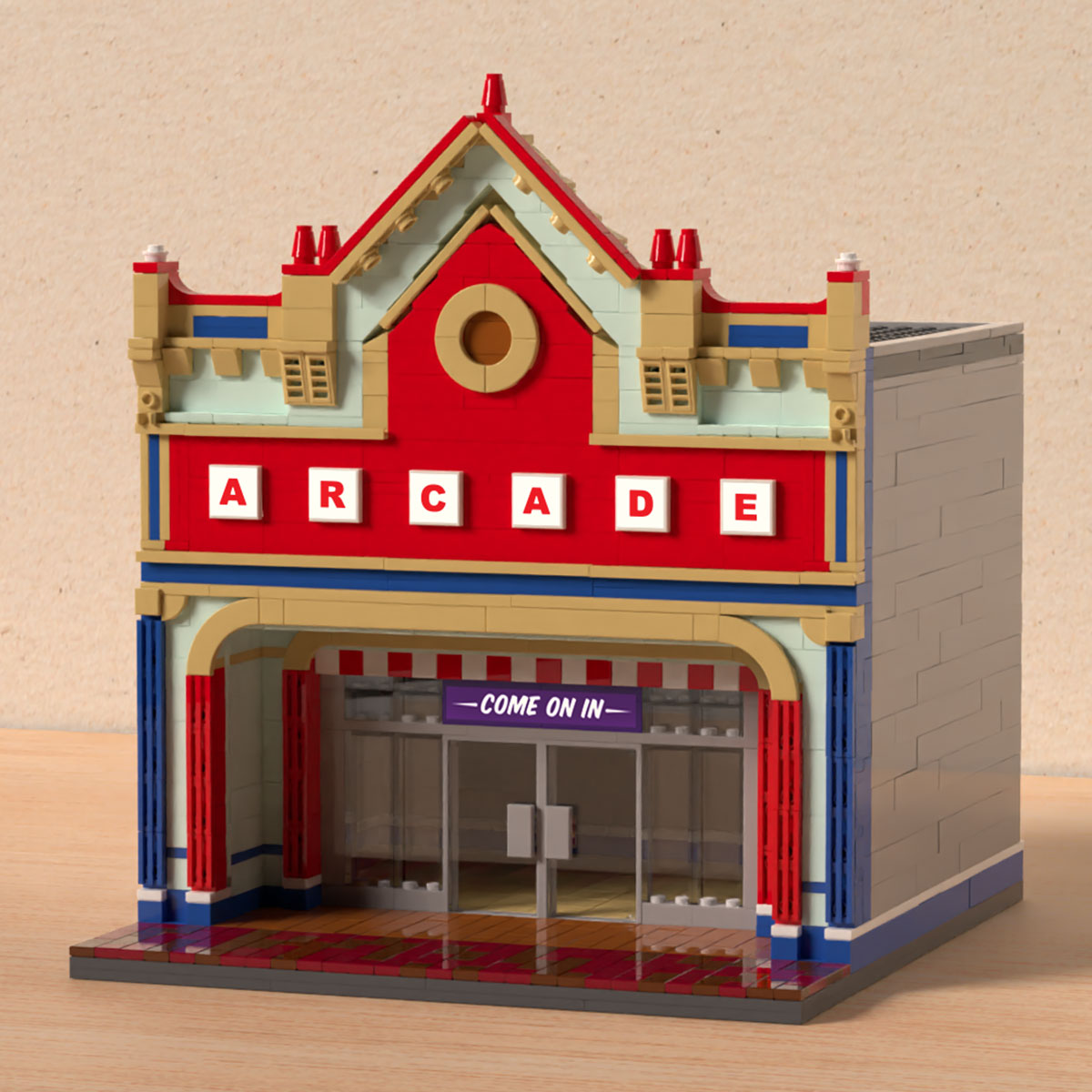 Arcade Modular Building - Custom MOC B3 Customs