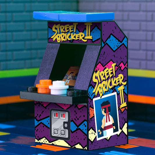 Street Bricker II - B3 Customs Arcade Machine made using LEGO parts B3 Customs