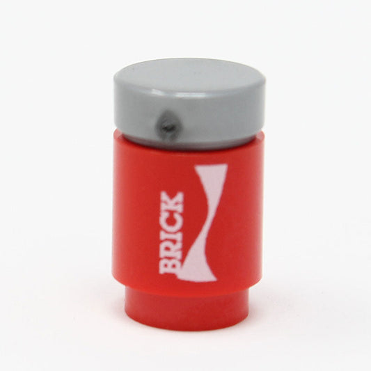 Custom Printed Bricks Soda Can made using LEGO parts - B3 Customs B3 Customs