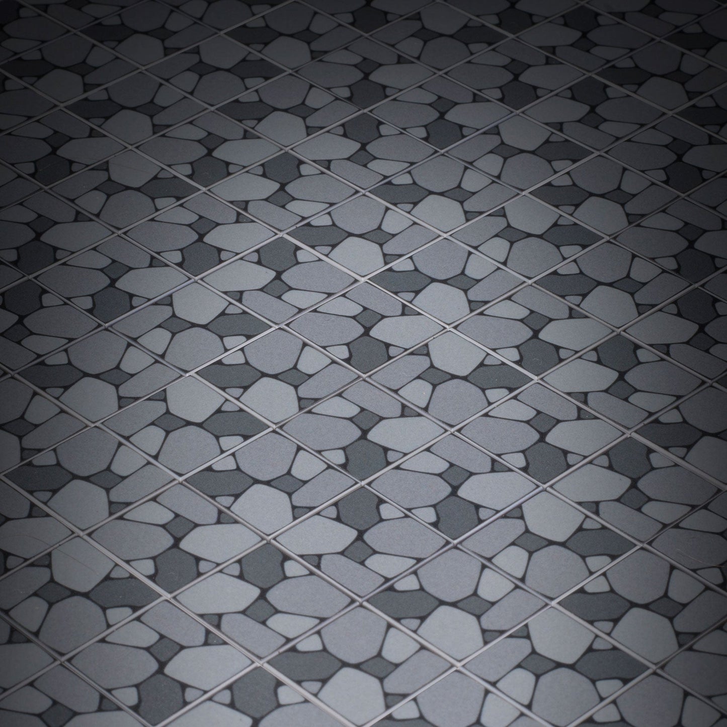 Cobblestone Flooring - Custom Printed 2x2 Tile made using LEGO part B3 Customs