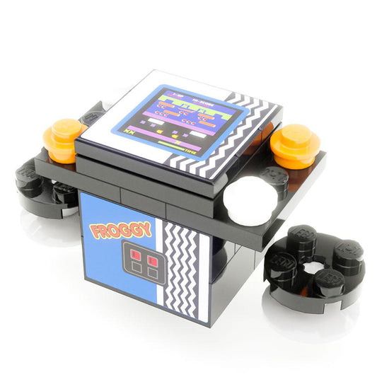 Froggy 2-Player Classic Arcade made using LEGO parts - B3 Customs B3 Customs