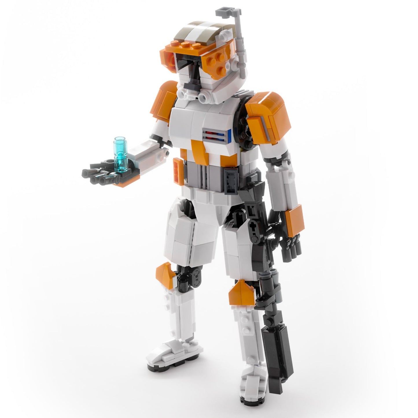 Commander Cody 9" Figure - Custom MOC made using LEGO bricks B3 Customs