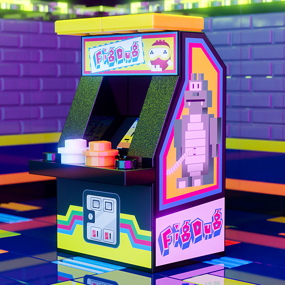Fig Dug - B3 Customs Arcade Machine B3 Customs