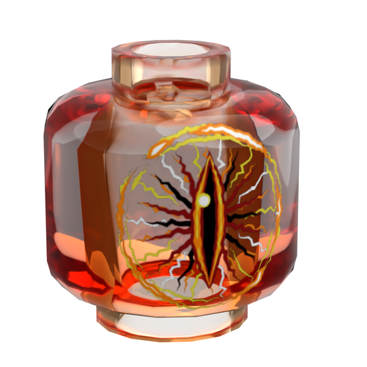 B3 Customs® Eye of Sauron Minifig Head made using LEGO parts B3 Customs