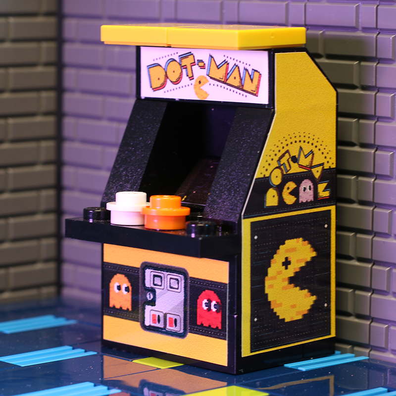 Dot-Man Classic Arcade Machine B3 Customs
