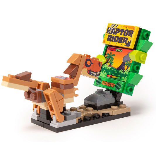 Raptor Rider - B3 Customs Arcade Game made using LEGO parts B3 Customs