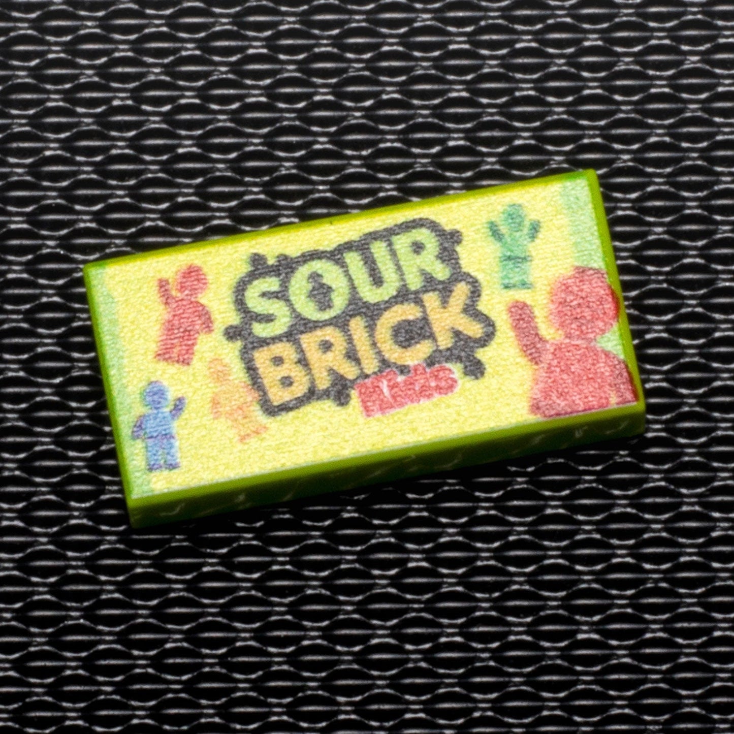 Sour Brick Kids - Custom Printed 1x2 Tile B3 Customs