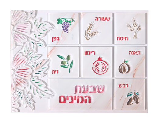 Lucite Art Shivas Haminim