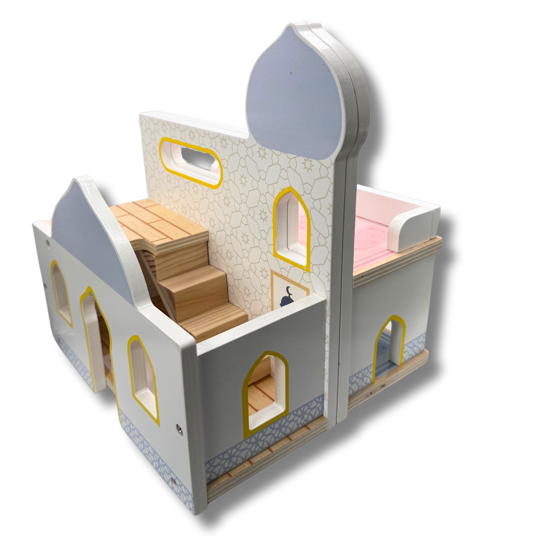 Masjid Playhouse Dollhouse: Islamic Mosque Toy for Creative Play and Learning