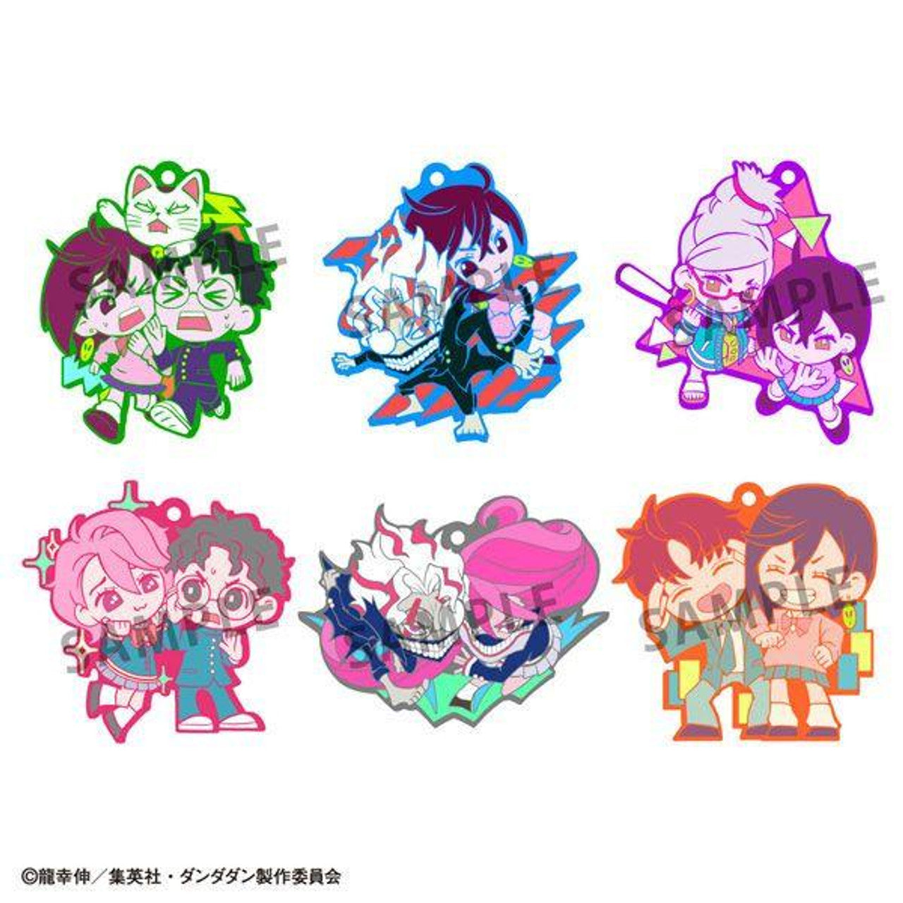 DANDADAN - MEGAHOUSE BUDDY RUBBER MASCOT KEYCHAIN BLIND BOX TRADING Anime Pop