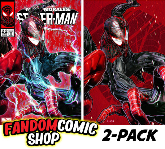 MILES MORALES: SPIDER-MAN #22 (JOHN GIANG EXCLUSIVE TRADE/VIRGIN VARIANT SET)(2024) Fandom Comic Shop