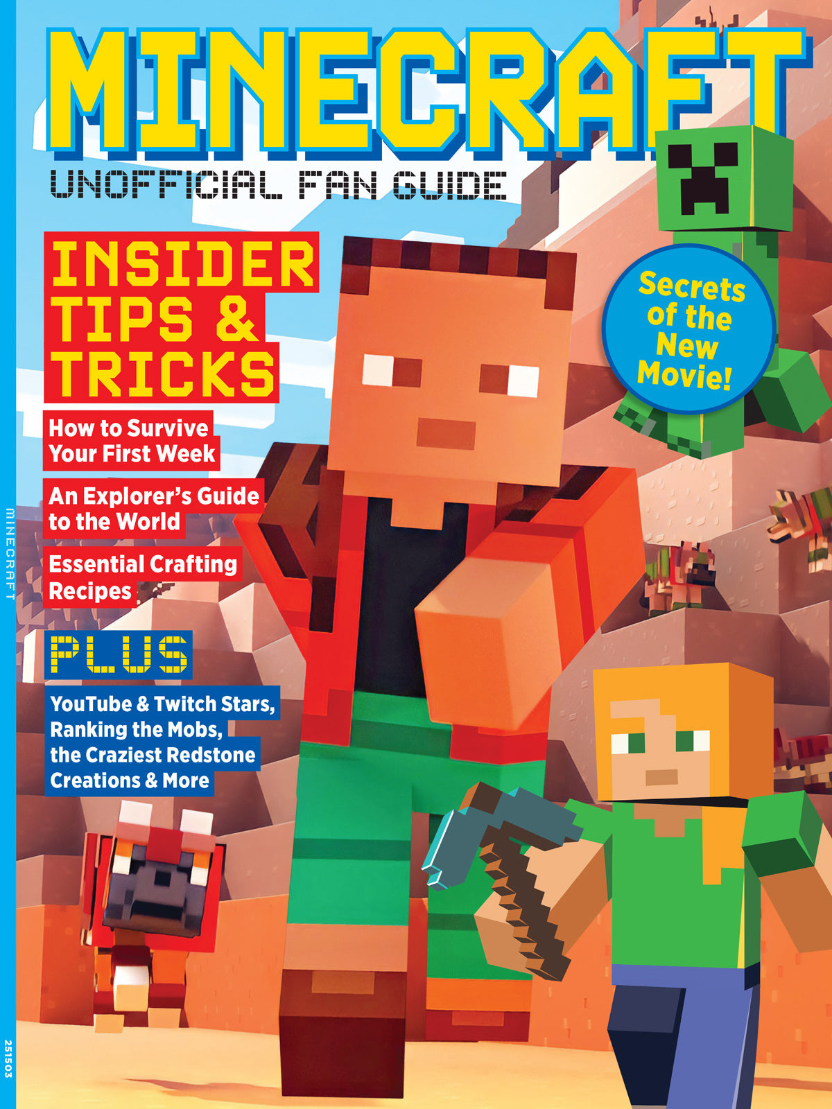 Minecraft - Unofficial Fan Guide: New Movie Secrets, YouTuber & Twitch Star's Tricks & Survival Tips For A Legendary Adventure, Elevate Your Gaming Experience, Craziest Redstone Creations & More! Magazine Shop US